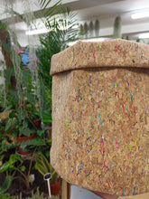 Load image into Gallery viewer, Funky Multi Colour Cork Pot