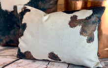 Load image into Gallery viewer, Cowhide Velvet Cushion