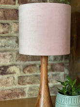 Load image into Gallery viewer, Blush Pink Velvet Lampshade