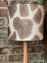 Load image into Gallery viewer, Giraffe Velvet Lampshade