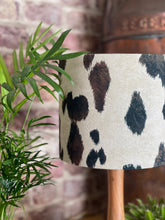 Load image into Gallery viewer, Appaloosa Brown Velvet Lampshade