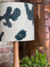Load image into Gallery viewer, Friesian Cowhide Velvet Lampshade