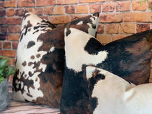 Load image into Gallery viewer, Cowhide Velvet Cushion