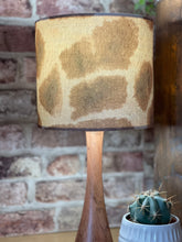 Load image into Gallery viewer, Giraffe Velvet Lampshade