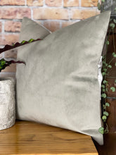 Load image into Gallery viewer, Faux Silk Patchwork Cushion