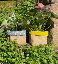 Load image into Gallery viewer, Hessian Fabric Plant Pot