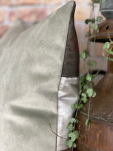 Load image into Gallery viewer, Faux Silk Patchwork Cushion