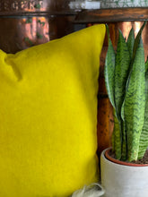 Load image into Gallery viewer, Sunshine Yellow Velvet Cushion