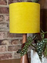 Load image into Gallery viewer, Sunshine Yellow Velvet Lampshade