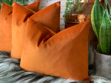 Load image into Gallery viewer, Copper Velvet Cushion