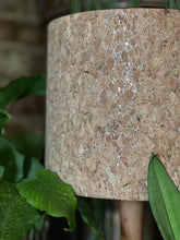 Load image into Gallery viewer, Cork Silver Speckled Lampshade