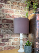 Load image into Gallery viewer, Blush Pink Velvet Lampshade