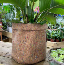 Load image into Gallery viewer, Funky Multi Colour Cork Pot