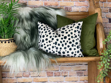 Load image into Gallery viewer, Dalmatian Velvet Cushion