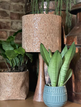 Load image into Gallery viewer, Cork Silver Speckled Lampshade