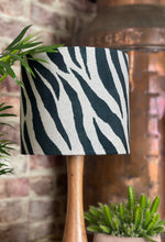 Load image into Gallery viewer, Zebra Velvet Lampshade