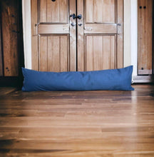 Load image into Gallery viewer, Navy Canvas Cotton Draught Excluder
