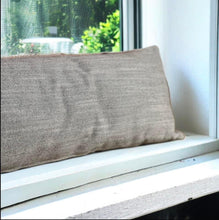 Load image into Gallery viewer, Grey Linen Mix Draught Excluder
