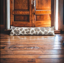 Load image into Gallery viewer, Giraffe Velvet Draught Excluder

