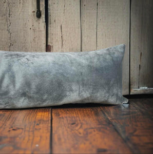 Grey Velvet Draught Excluder