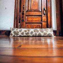 Load image into Gallery viewer, Giraffe Velvet Draught Excluder
