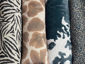 Zebra Linen Mix Draught Excluder
