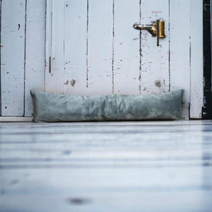 Grey Velvet Draught Excluder