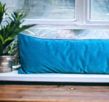 Load image into Gallery viewer, Jade Velvet Draught Excluder
