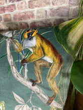Load image into Gallery viewer, Tropical Monkey Cushion
