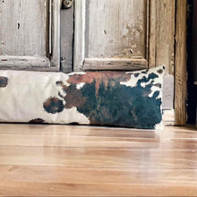 Load image into Gallery viewer, Brown Cowhide Velvet Draught Excluder
