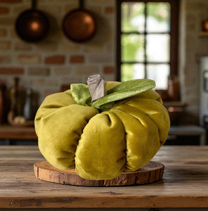 Cinderella Mustard Velvet Pumpkin