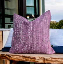 Load image into Gallery viewer, Pink Boucle Textured Cushion
