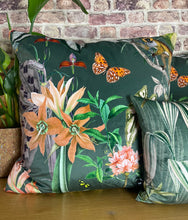 Load image into Gallery viewer, Tropical Monkey Cushion
