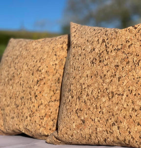 Natural Cork Outdoor Cushion Black Speckled