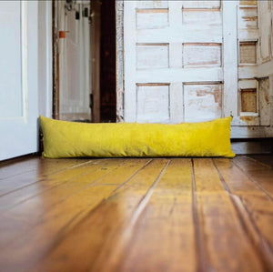 Mustard Corduroy Draught Excluder