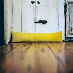 Mustard Corduroy Draught Excluder
