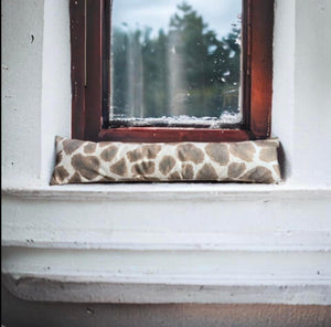 Giraffe Velvet Draught Excluder