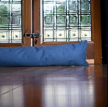 Load image into Gallery viewer, Navy Canvas Cotton Draught Excluder
