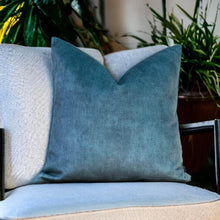 Load image into Gallery viewer, Jade Melange Velvet Cushion
