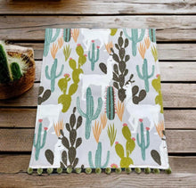 Load image into Gallery viewer, Cacti &amp; Llama Tea Towel Set
