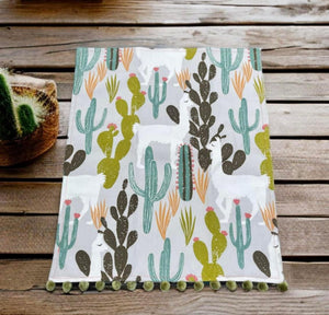 Cacti & Llama Tea Towel Set