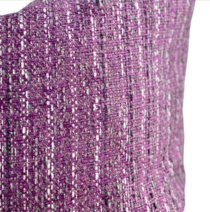 Pink Boucle Textured Cushion