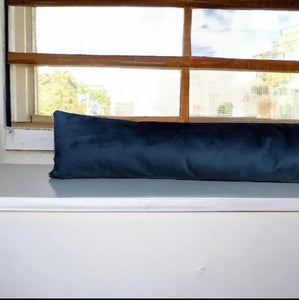 Black Velvet Draught Excluder