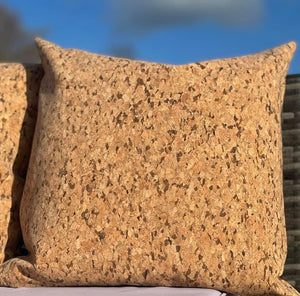 Natural Cork Outdoor Cushion Black Speckled