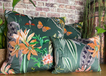 Load image into Gallery viewer, Tropical Monkey Cushion
