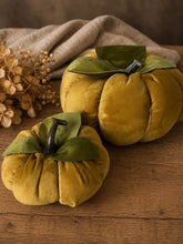 Load image into Gallery viewer, Mustard Velvet Pumpkin Large
