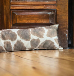 Giraffe Velvet Draught Excluder