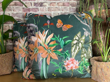 Load image into Gallery viewer, Tropical Monkey Cushion
