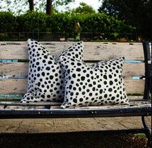 Load image into Gallery viewer, Dalmatian Velvet Cushion
