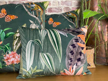 Load image into Gallery viewer, Tropical Monkey Cushion
